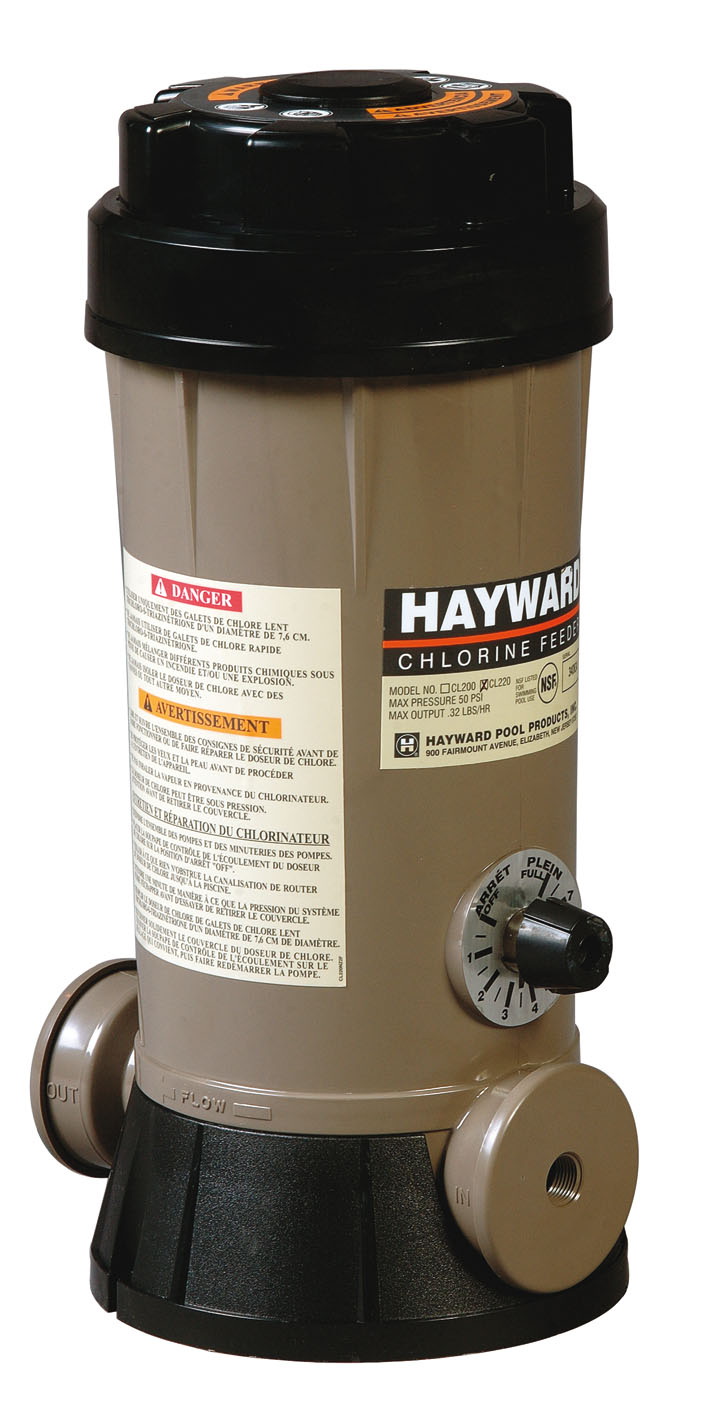 Chlorinateur 4 kgs Hayward en bypass
